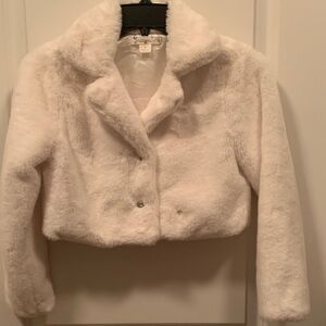 Knitworks White Teddy Jacket